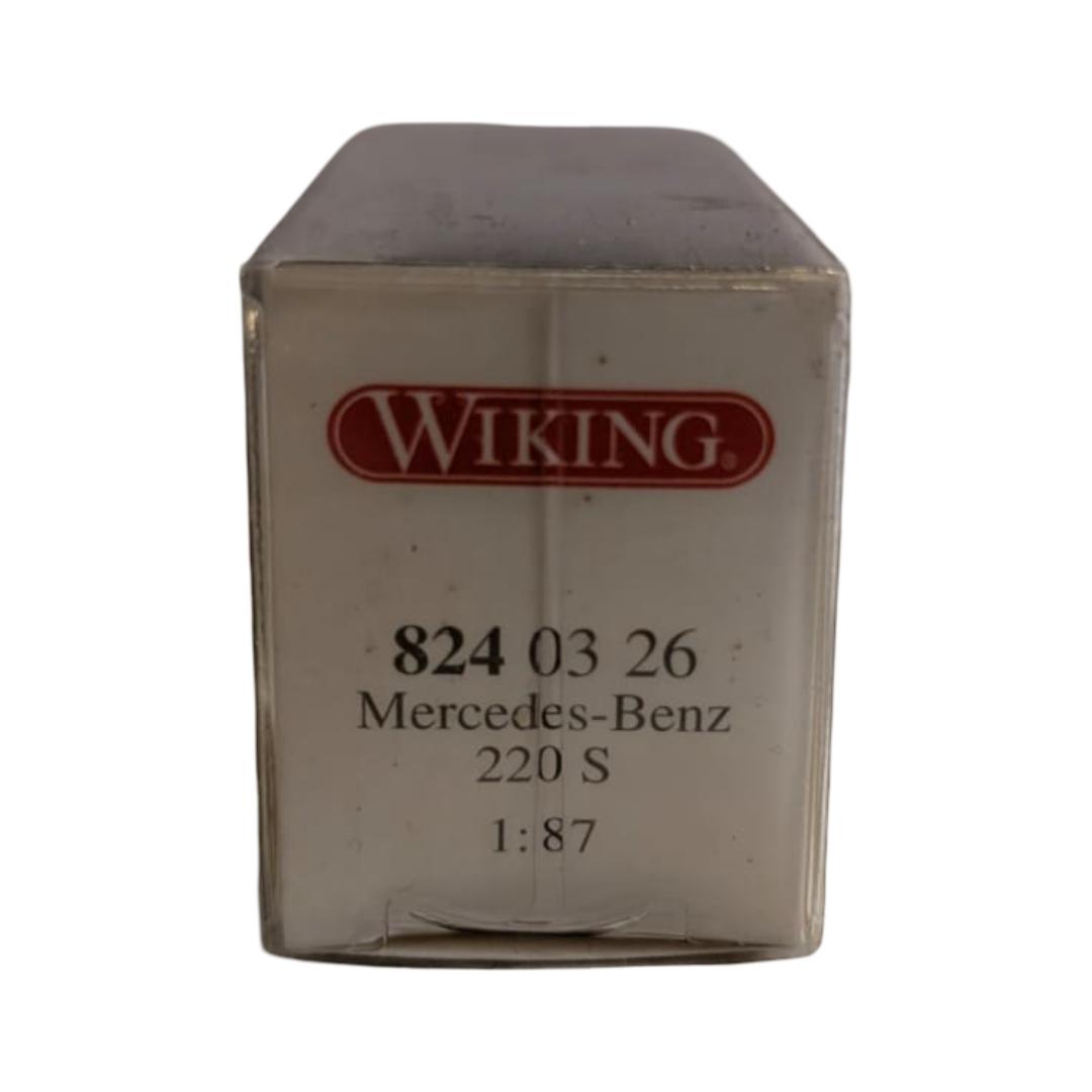 Wiking 824 03 26 Mercedes-Benz 220 S Ponton stahlblau – 1:87 – OVP