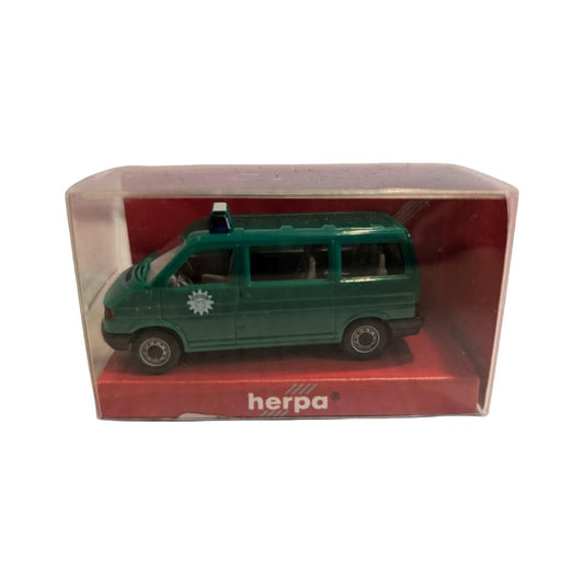 Herpa 041874 VW T4 Caravelle Polizei grün/weiß – 1:87 – OVP