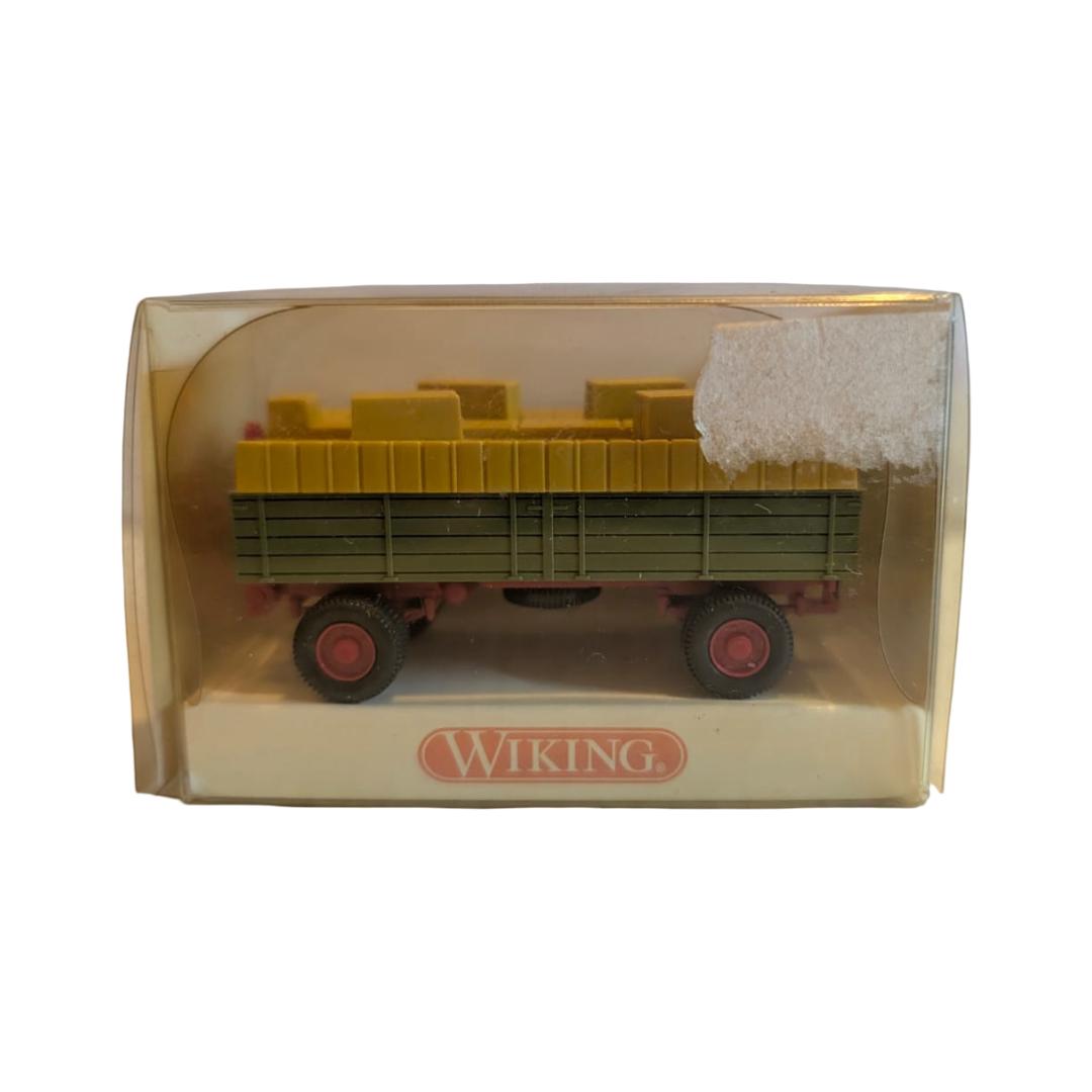 Wiking 388 41 17 Landwirtschaftlicher Anhänger mit Strohballen – 1:87 – OVP