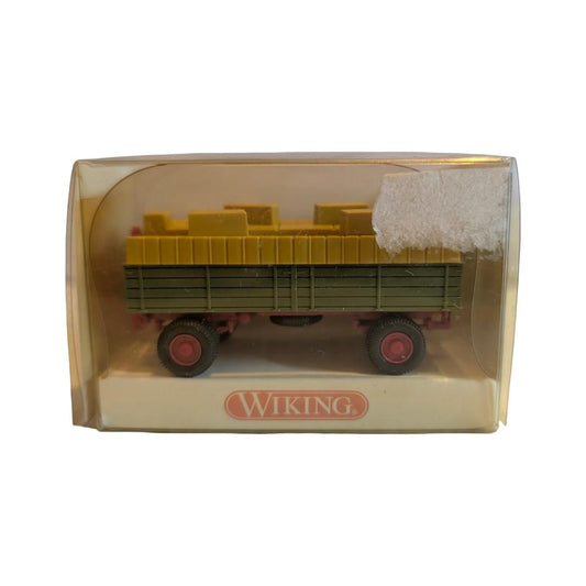 Wiking 388 41 17 Landwirtschaftlicher Anhänger mit Strohballen – 1:87 – OVP