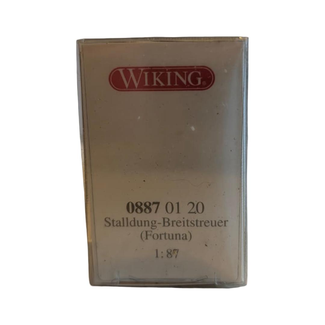 Wiking 0887 01 20 Fortuna Stalldung-Breitstreuer schwarz/rot – 1:87 – OVP