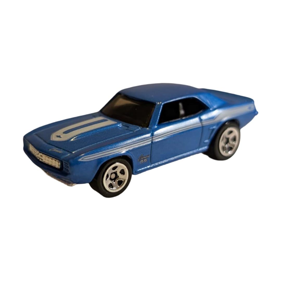 Hot Wheels 3er-Set Chevrolet Camaro – Coupé, ’69 Camaro SS & Cabriolet – lose ca. 1:64