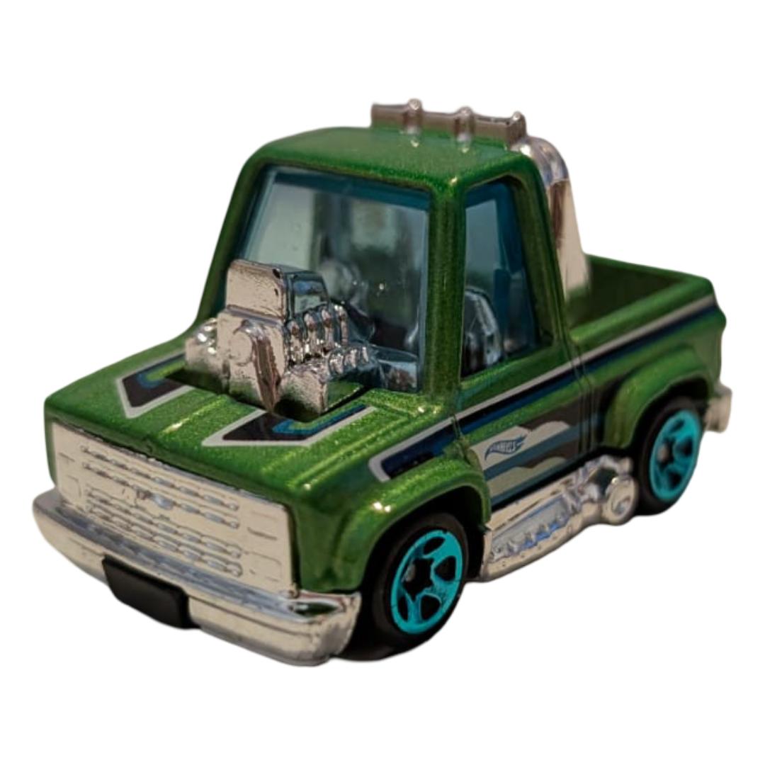 Hot Wheels Tooned 3er-Set – Dodge Charger & 2× Chevy Silverado – lose