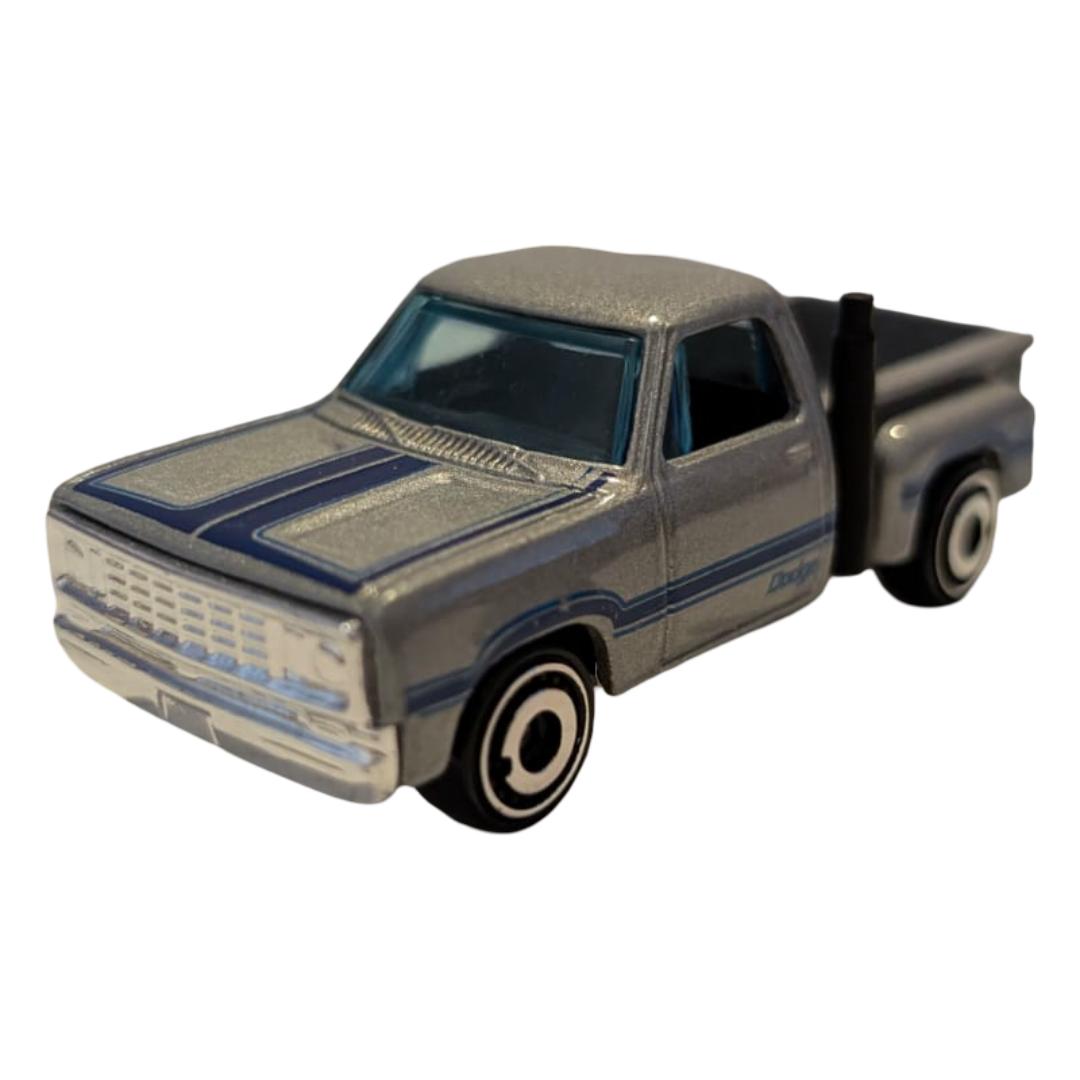 Hot Wheels 1978 Dodge Li’l Red Express Truck 3er-Set – Weiß, Silber & Gelb – lose