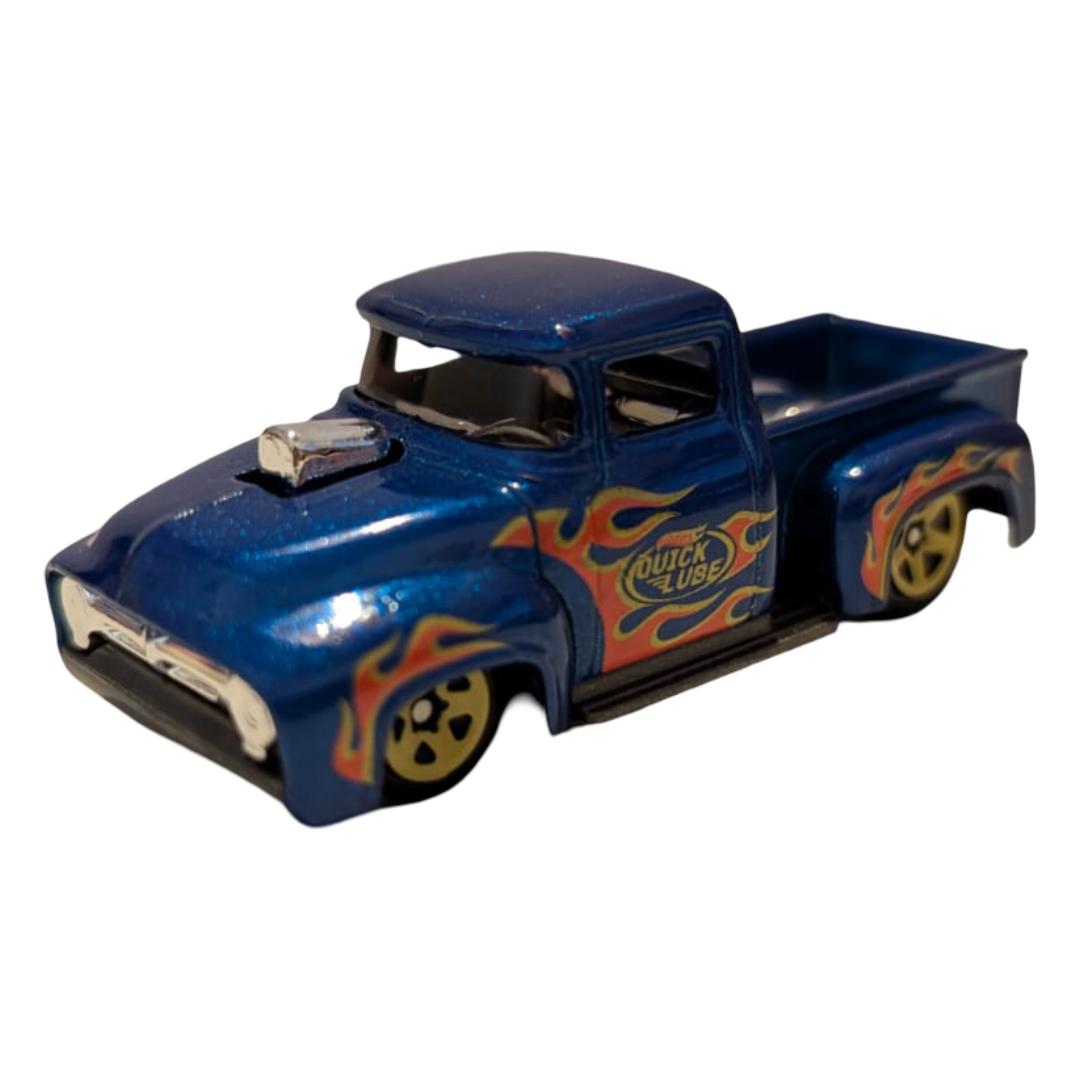 Hot Wheels Ford Pickup 3er-Set – 2× Custom ’56 Ford Truck & ’49 Ford F1 – lose