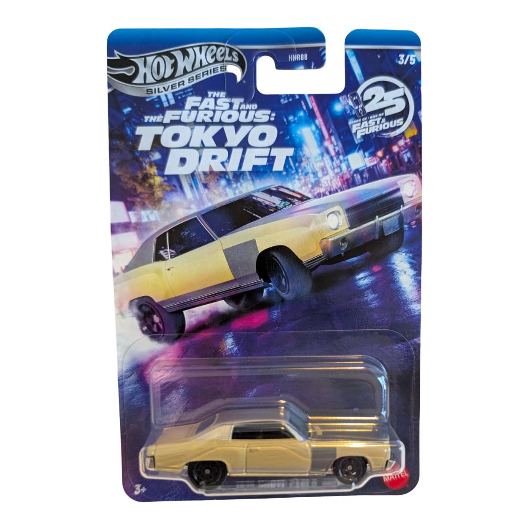 Hot Wheels Silver Series 1970 Monte Carlo Fast & Furious Tokyo Drift 3/5 OVP