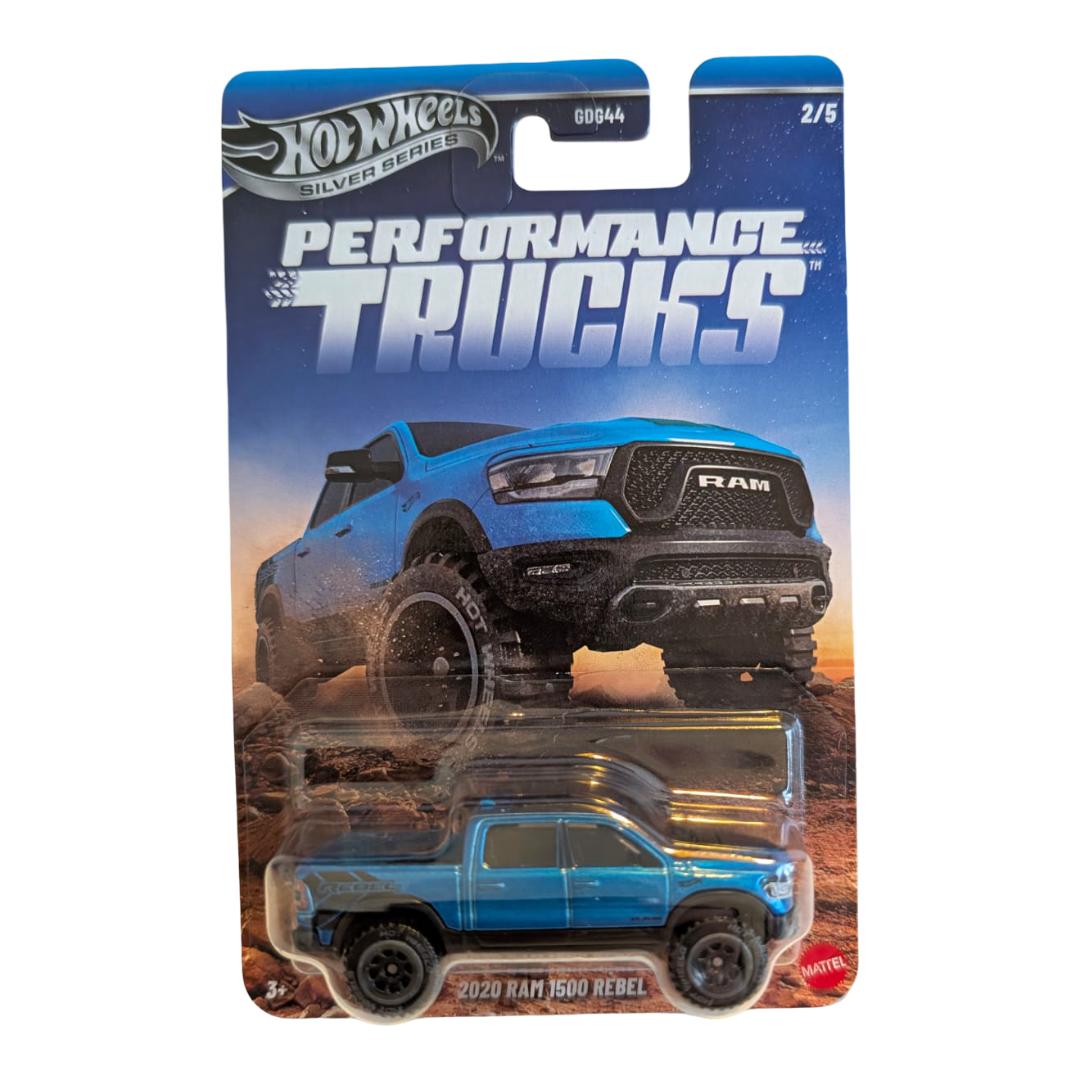 Hot Wheels Silver Series 2020 RAM 1500 Rebel Performance Trucks 2/5 OVP