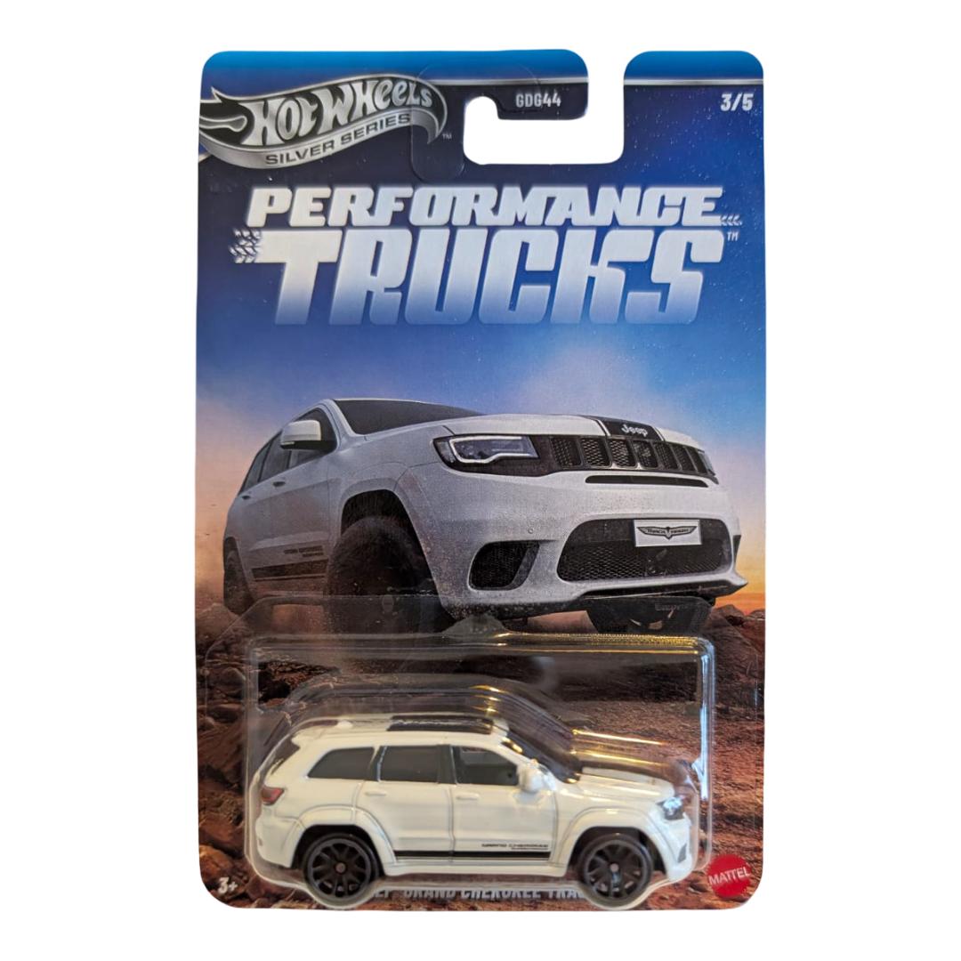 Hot Wheels 2019 Jeep Grand Cherokee Trackhawk Performance Trucks 3/5 OVP