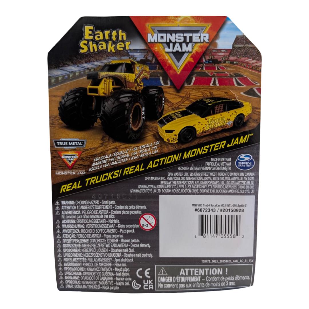 Monster Jam Earth Shaker Monster Truck & Rennwagen 2er-Set 1:64 Series 5 OVP