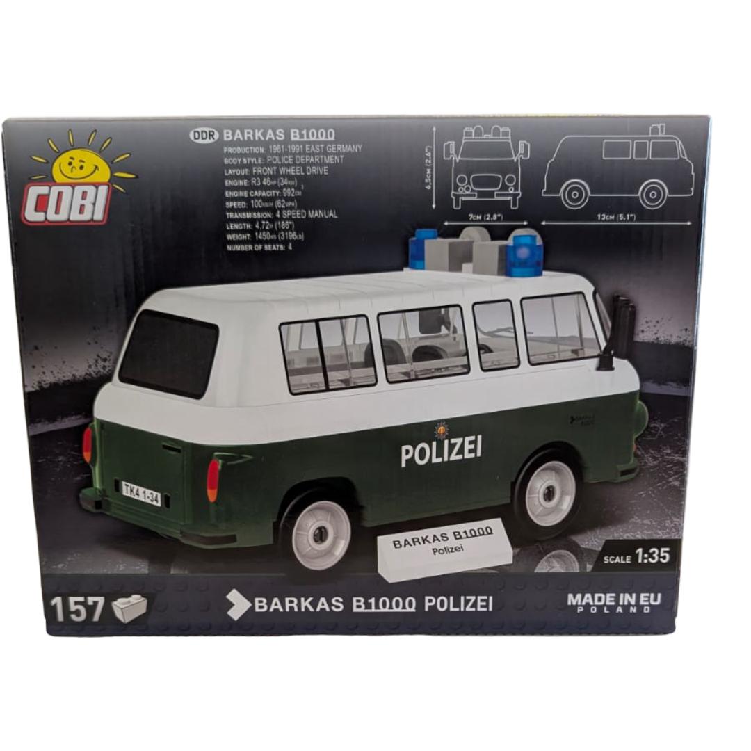 COBI 24596 Barkas B1000 Polizei Youngtimer Collection 1:35 157 Teile OVP