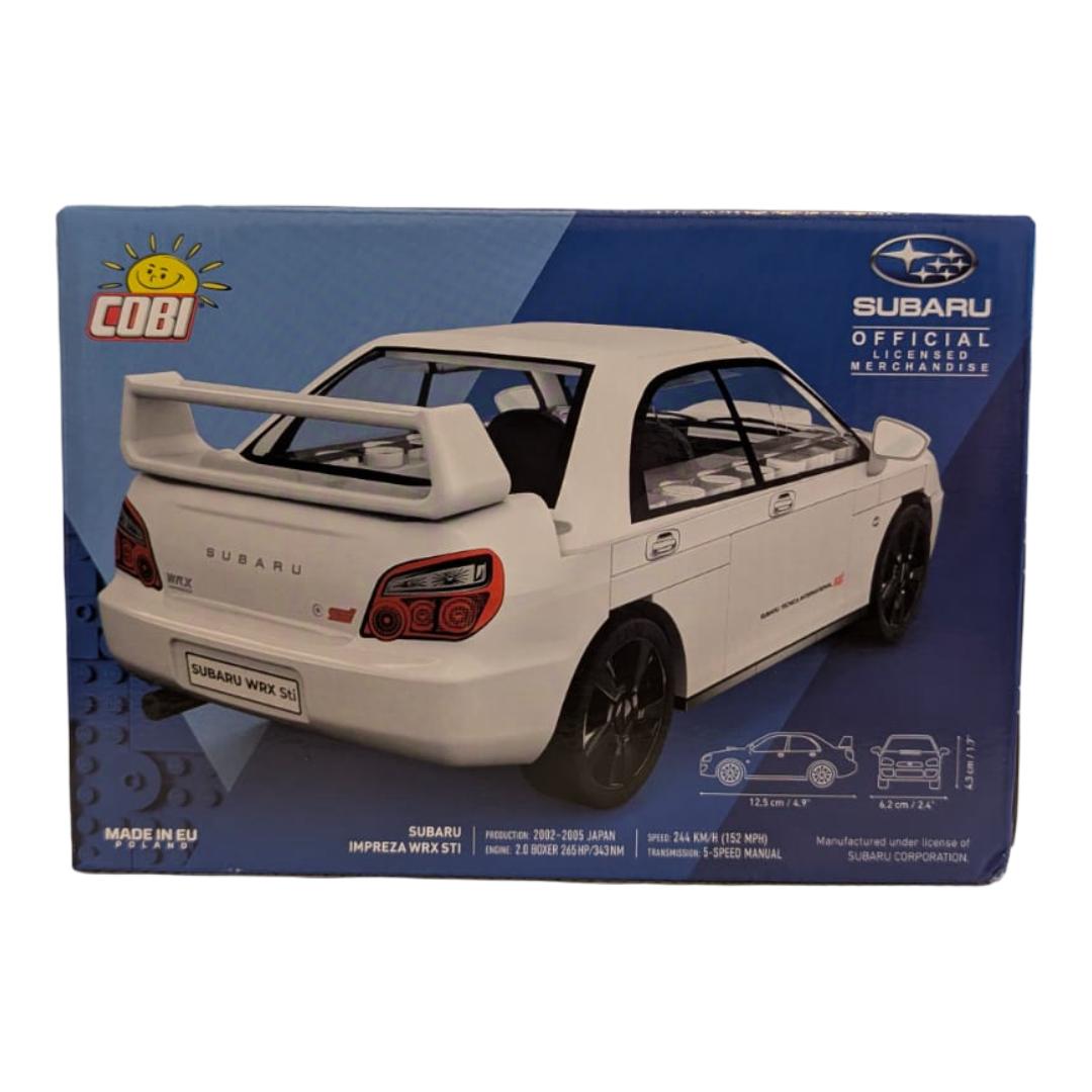 COBI 24649 Subaru Impreza WRX STI Weiß 1:35 Klemmbausteine 65 Teile OVP