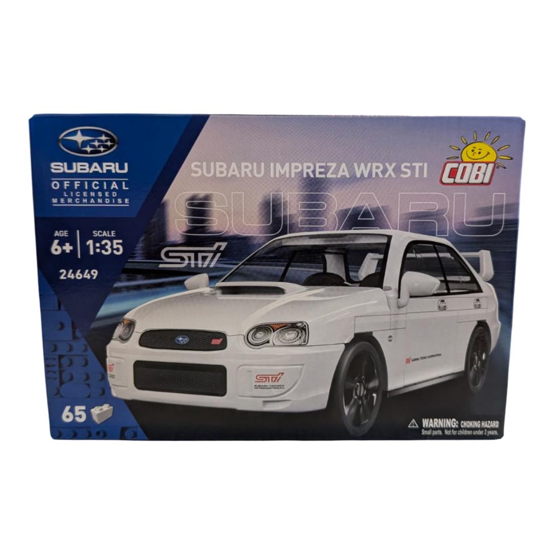 COBI 24649 Subaru Impreza WRX STI Weiß 1:35 Klemmbausteine 65 Teile OVP