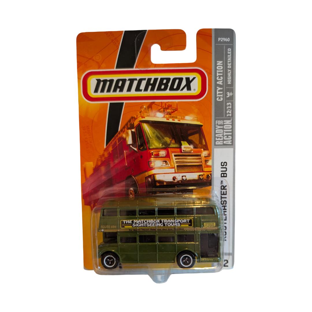 Matchbox Routemaster Bus 2009 City Action 12/13 Nr. 52 grün P2960 OVP