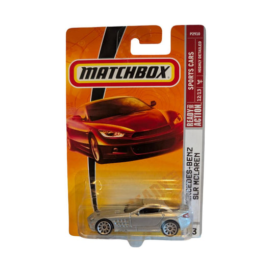 Matchbox Mercedes-Benz SLR McLaren 2009 Sports Cars 12/13 silber OVP