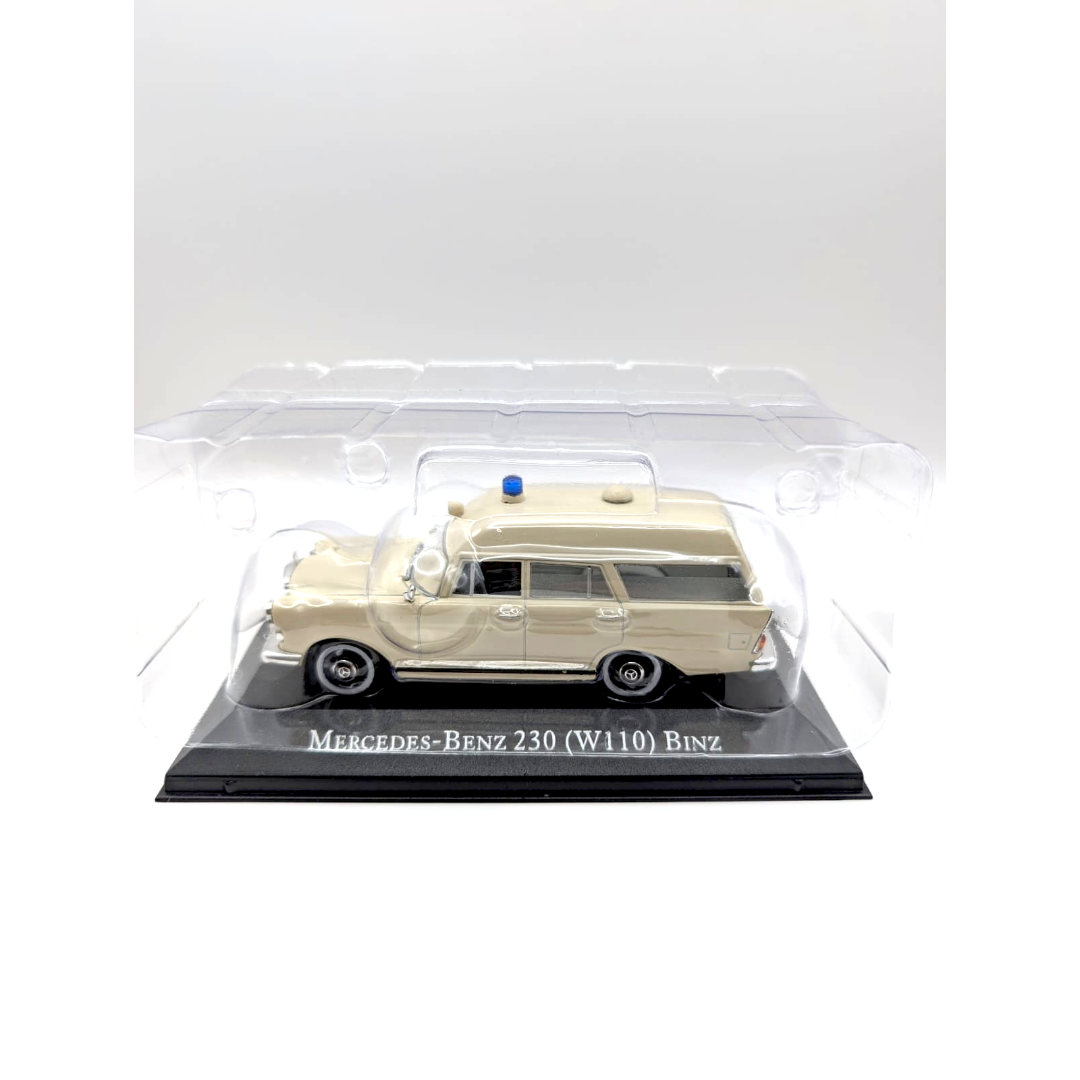 Atlas Mercedes-Benz 230 W110 Binz Krankenwagen Ambulance 1:43 mit OVP