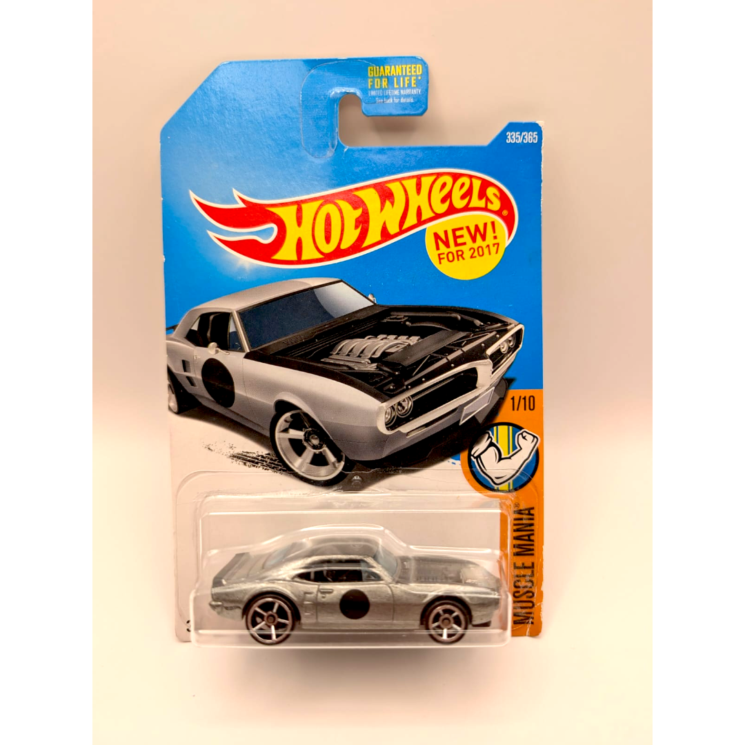 Hot Wheels Custom ’67 Pontiac Firebird ZAMAC 2017 DTW82 335/365 OVP