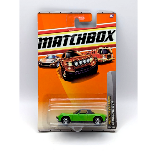 Matchbox ’71 VW Porsche 914 Heritage Classics Nr. 16 Grün 2010 Neu OVP