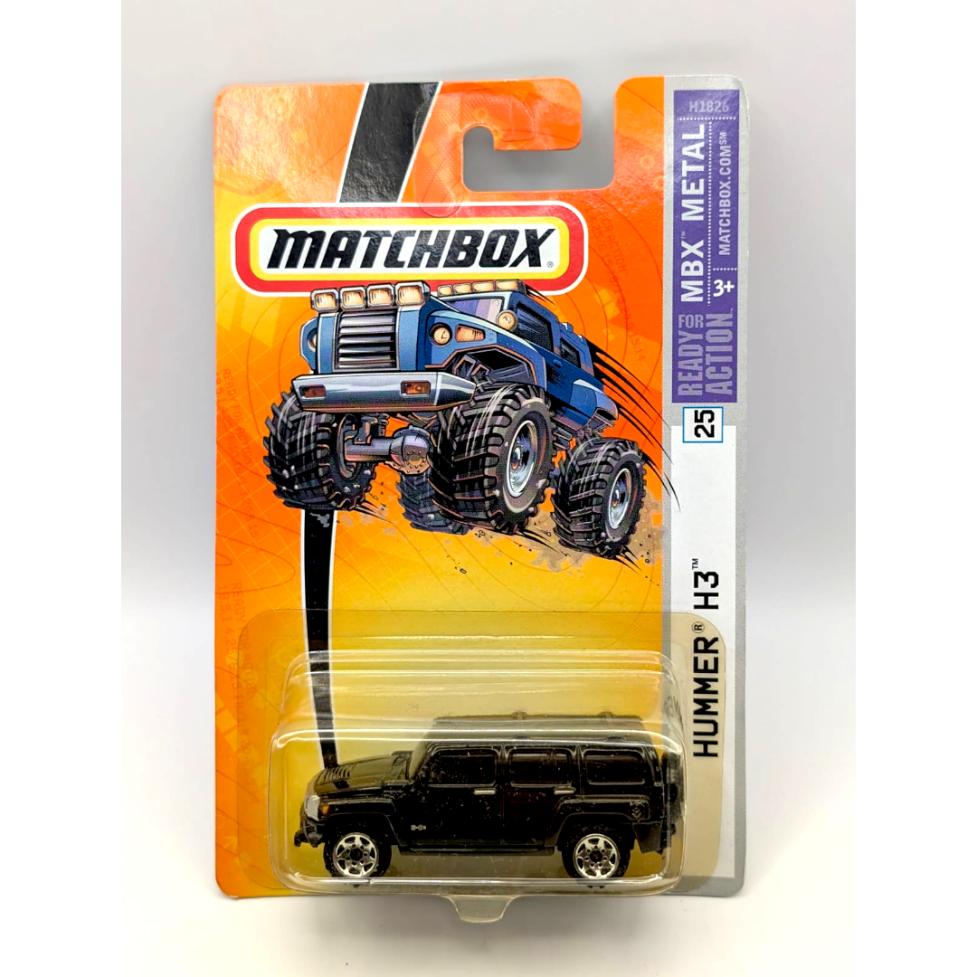 Matchbox Hummer H3 MBX Metal Nr. 25 Schwarz 2007 Neu OVP