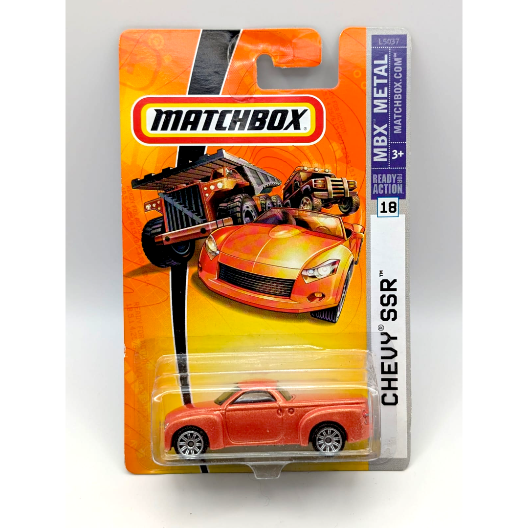 Matchbox Chevy SSR MBX Metal Nr. 18 Orange Metallic 2007 Neu OVP