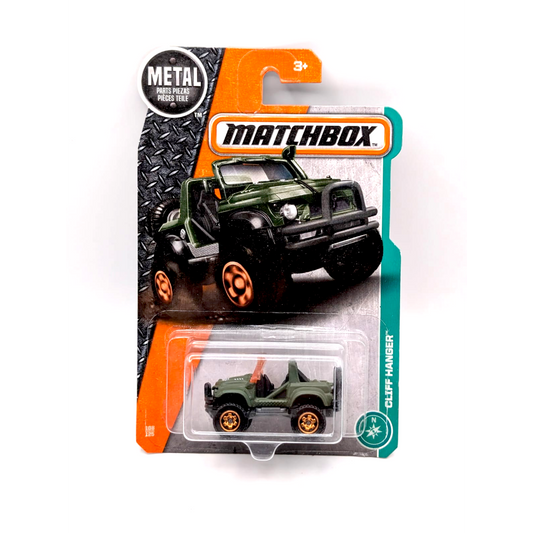 Matchbox Cliff Hanger MBX Explorers 108/125 Grün 2017 Neu OVP