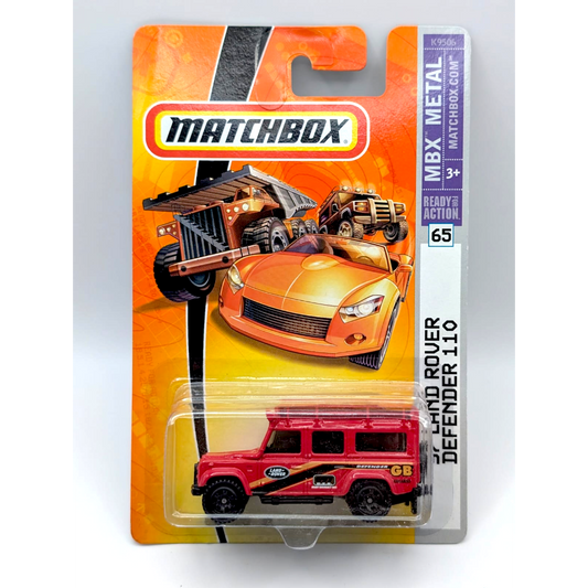 Matchbox ’97 Land Rover Defender 110 Nr. 65 Rot K9506 2007 Neu OVP