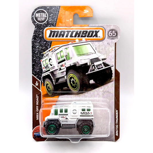 Matchbox Arctic Thunder MBX Off Road 8/20 Weiß 2018 Neu OVP