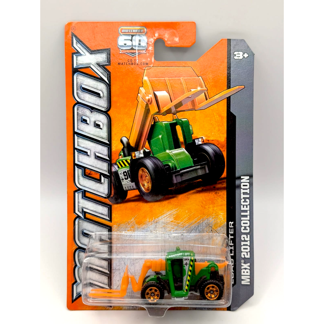 Matchbox Load Lifter Gabelstapler MBX 2012 Nr. 8 US Long Card OVP
