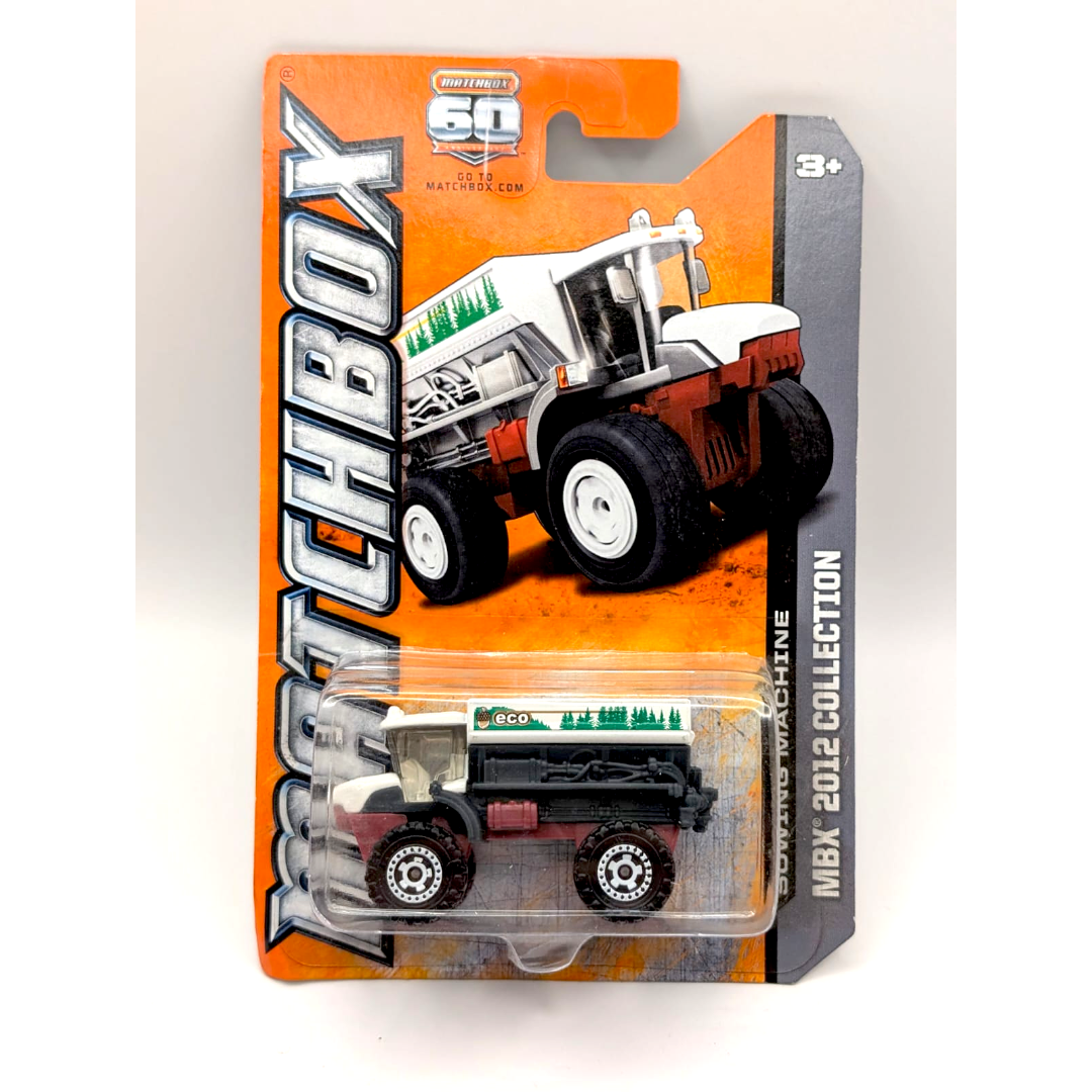 Matchbox Sowing Machine Sämaschine MBX 2012 Collection US Long Card OVP