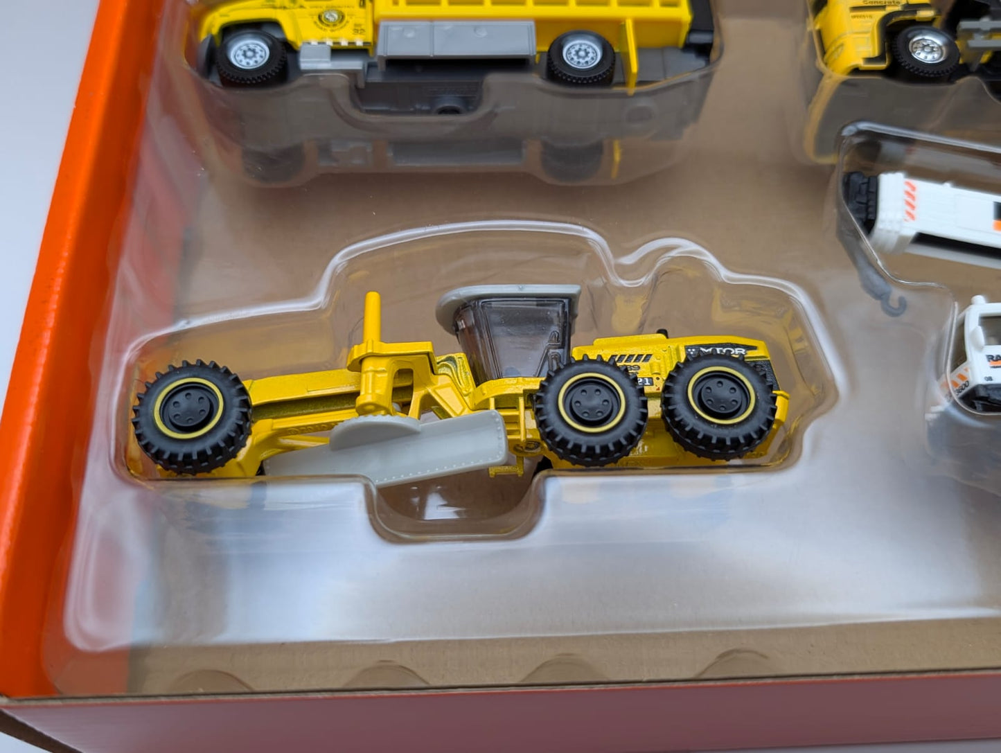 Matchbox Working Rigs 4er Set HCC07 GMC Kran Grader Mischer OVP