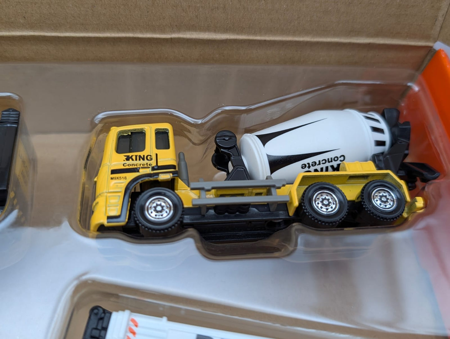 Matchbox Working Rigs 4er Set HCC07 GMC Kran Grader Mischer OVP