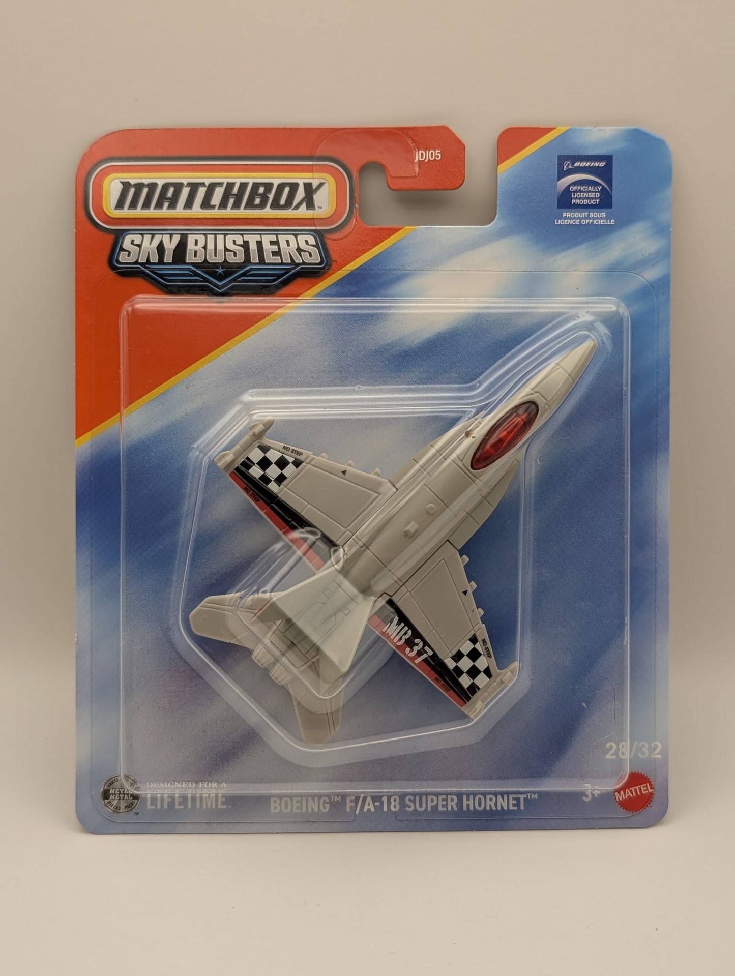 Matchbox Sky Busters Boeing F/A-18 Super Hornet 28/32 Weiß OVP 2025