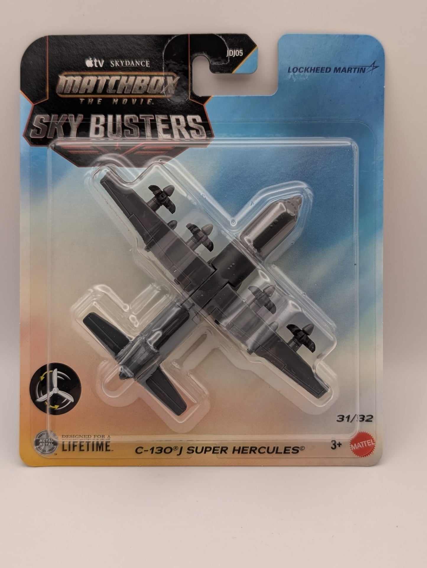 Matchbox Sky Busters C-130J Super Hercules 31/32 Matchbox Movie OVP 2026