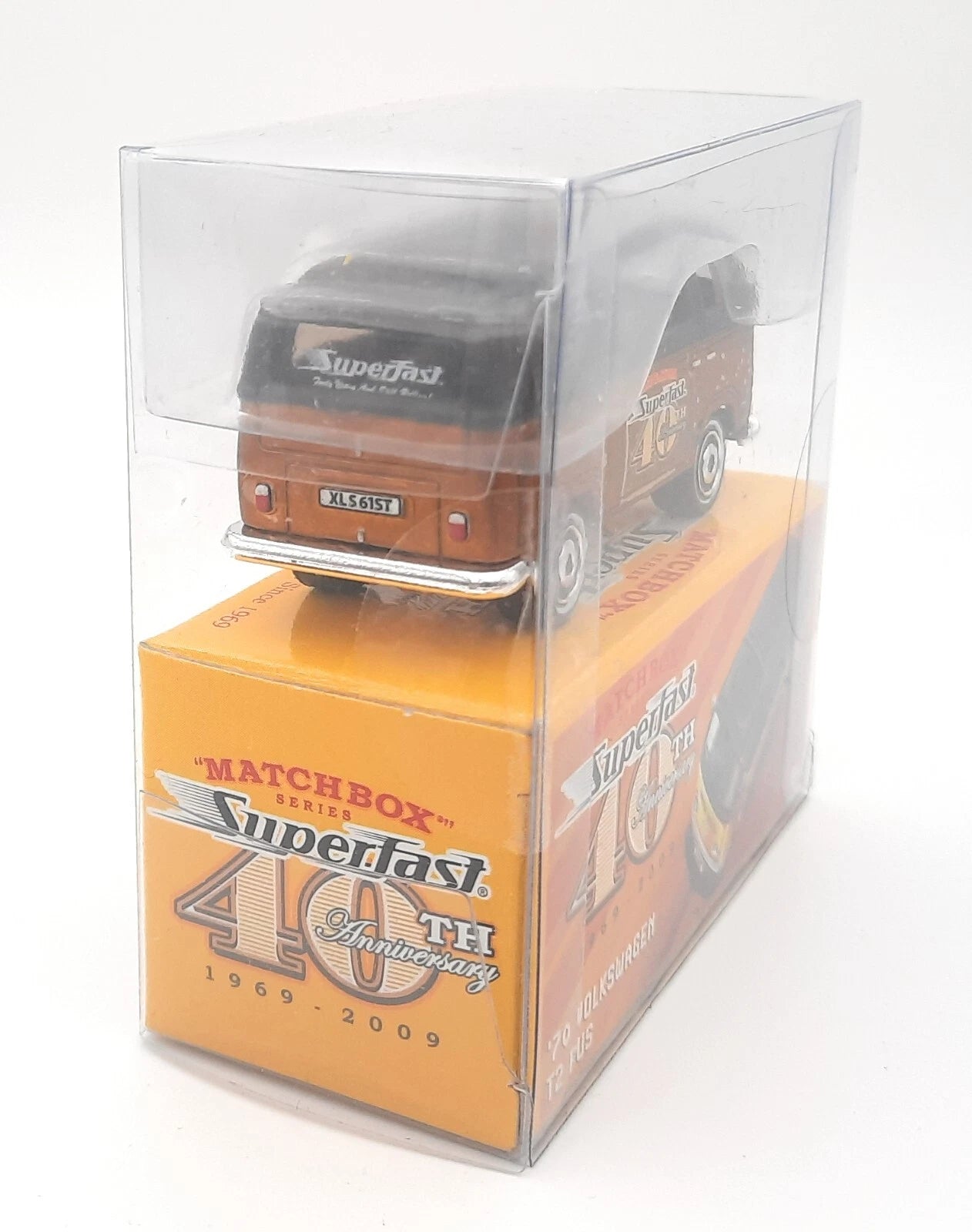 Matchbox Superfast 40th Anniversary 2009 – ’70 Volkswagen T2 Bus – Sondermodell mit Displaybox